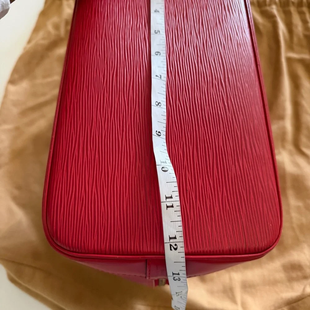 Louis Vuitton Epic Red Alma Bag